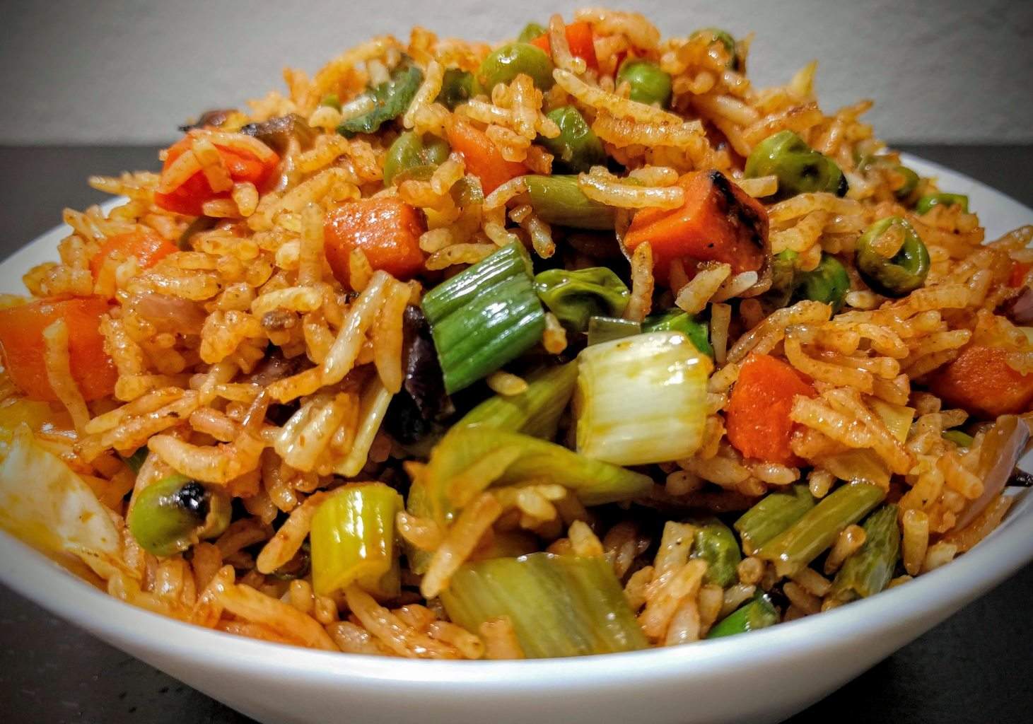 Veg Fried Rice Recipe | VegeCravings