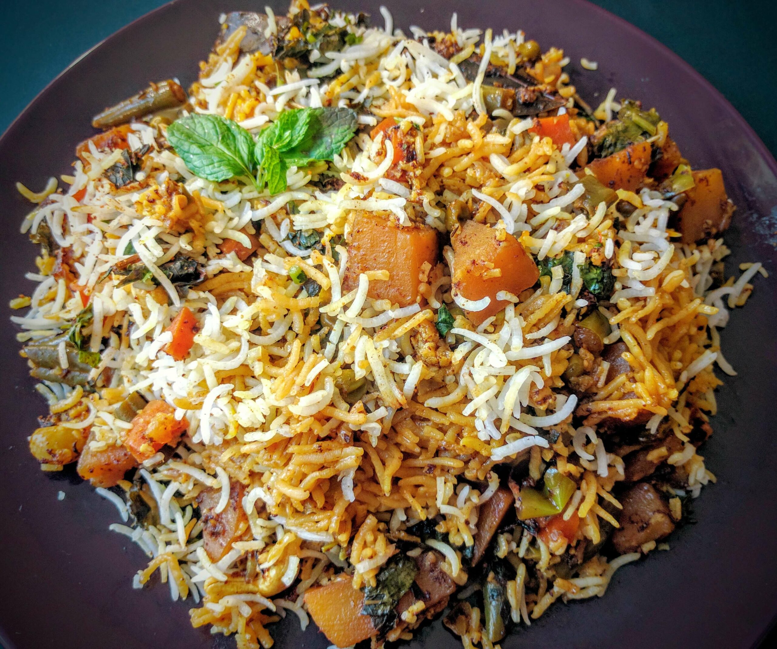 Veg Biryani Recipe In English