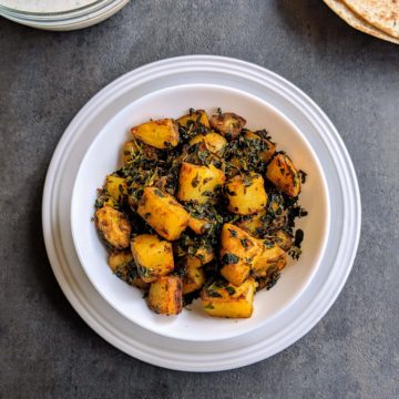 Aloo Methi Recipe Step By Step Instructions