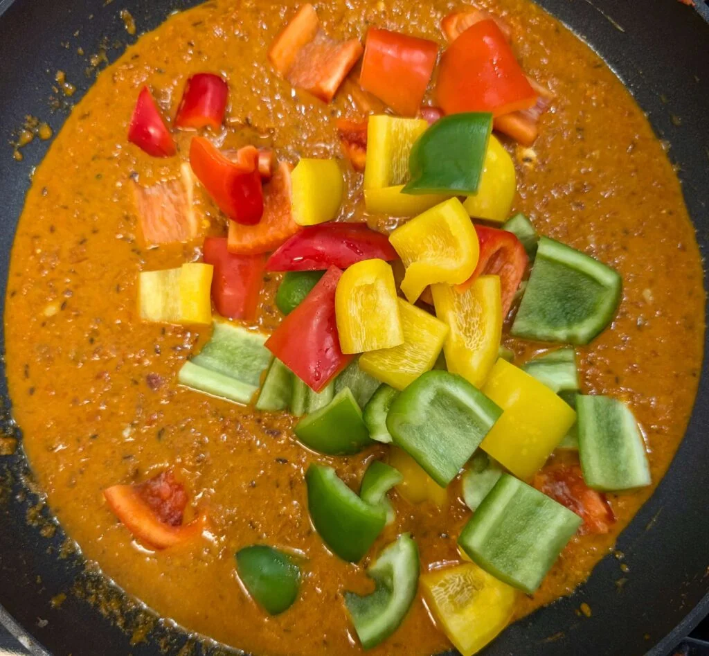 Paneer Capsicum Masala Recipe Step By Step Instructions 11