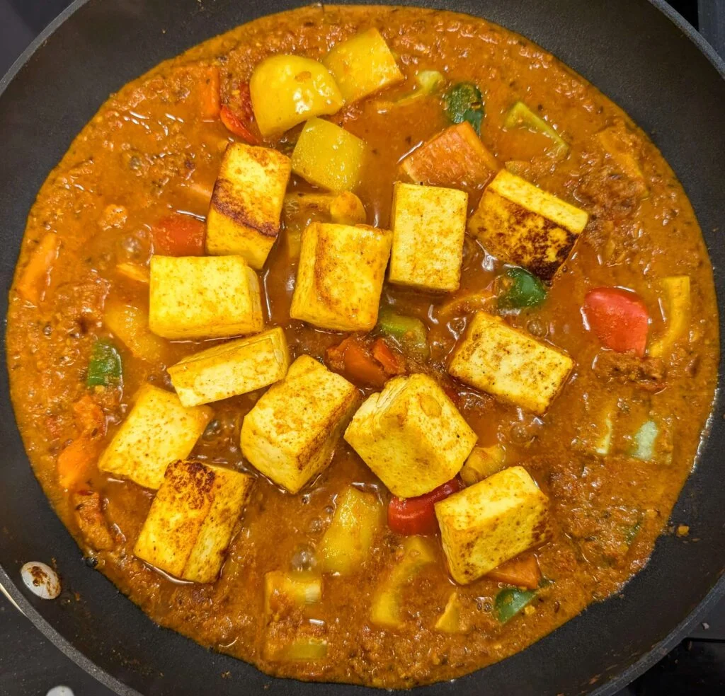 Paneer Capsicum Masala Recipe Step By Step Instructions 12