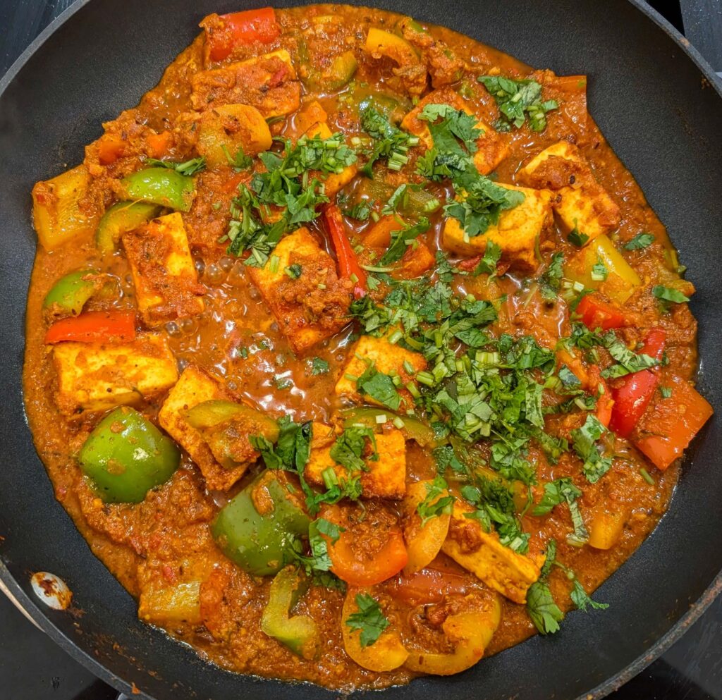 Paneer Capsicum Masala Recipe Step By Step Instructions 14