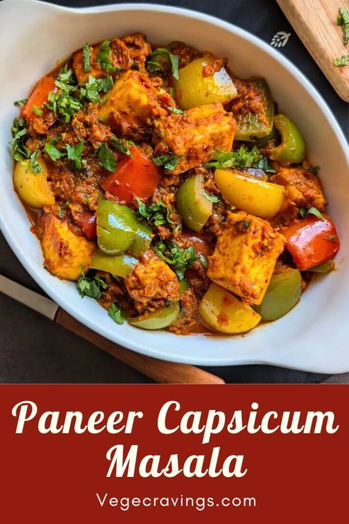 Paneer capsicum masala is an Indian curry combining paneer & capsicum in a spicy gravy. A quick, flavorful dish perfect for everyday meals!