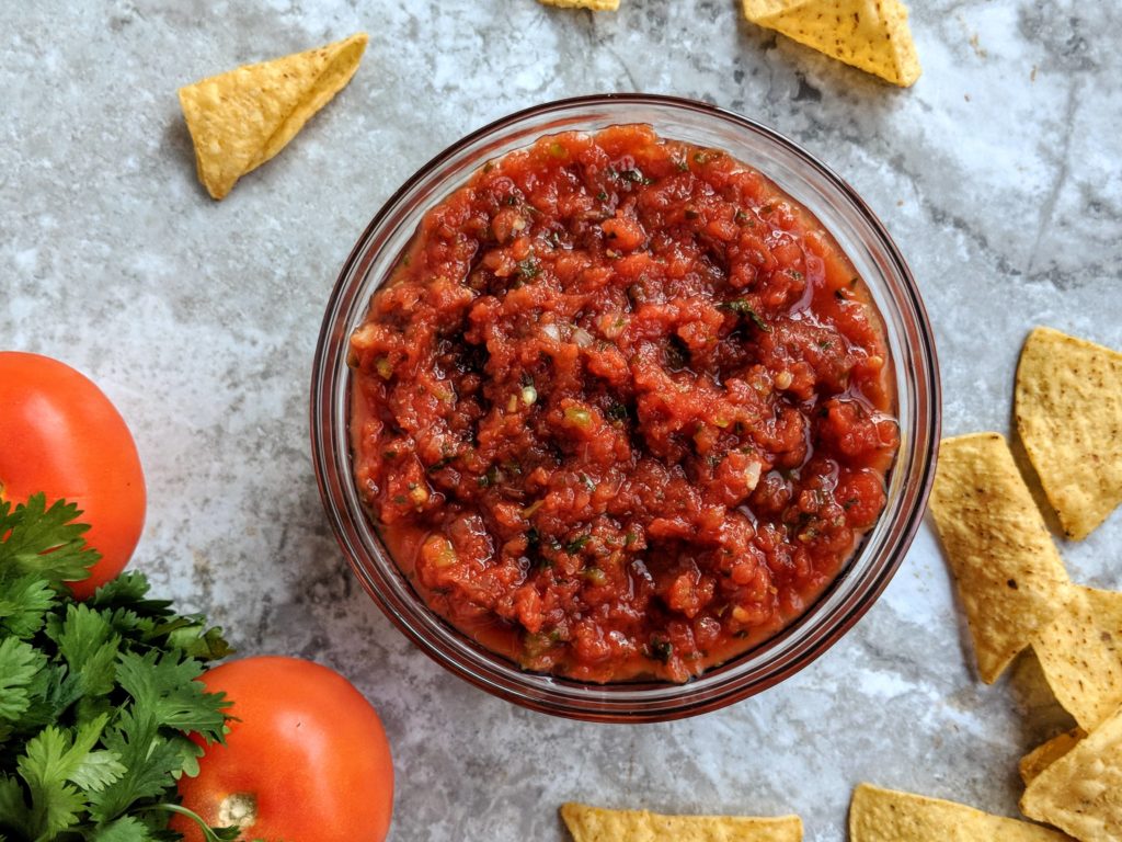 Tomato Salsa Recipe Step By Step Instructions