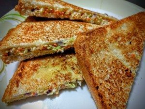 Vegetarian Grilled Cheese Sandwich Recipe