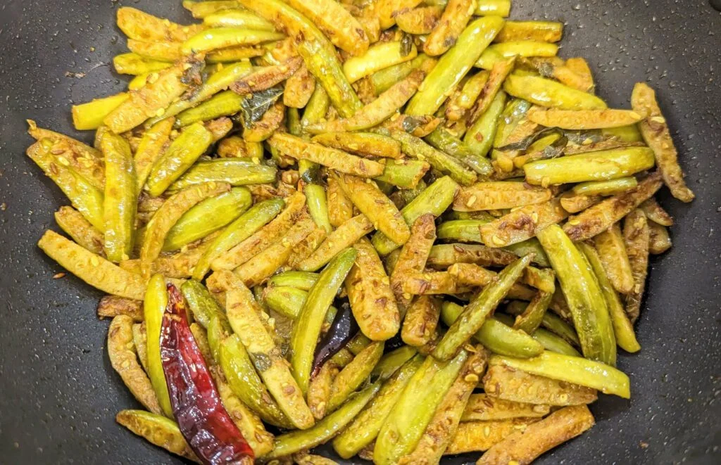 Tindora Fry Recipe Step By Step Instructions 7