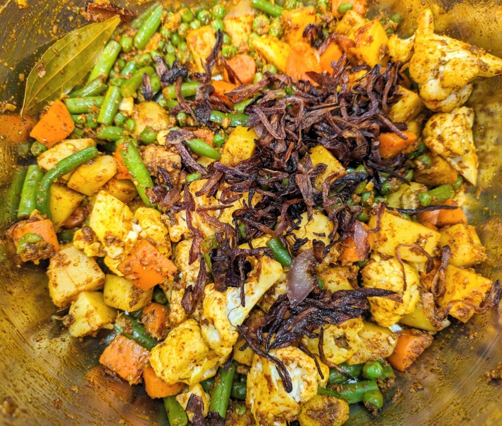 Hyderabadi Veg Dum Biryani Step By Step Instructions 15