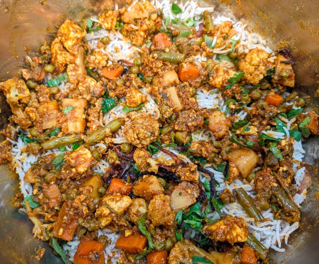 Hyderabadi Veg Dum Biryani Step By Step Instructions 25