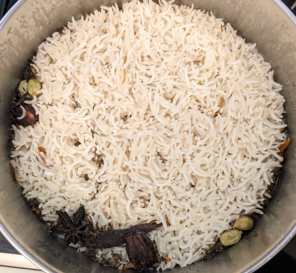 Hyderabadi Veg Dum Biryani Step By Step Instructions 8