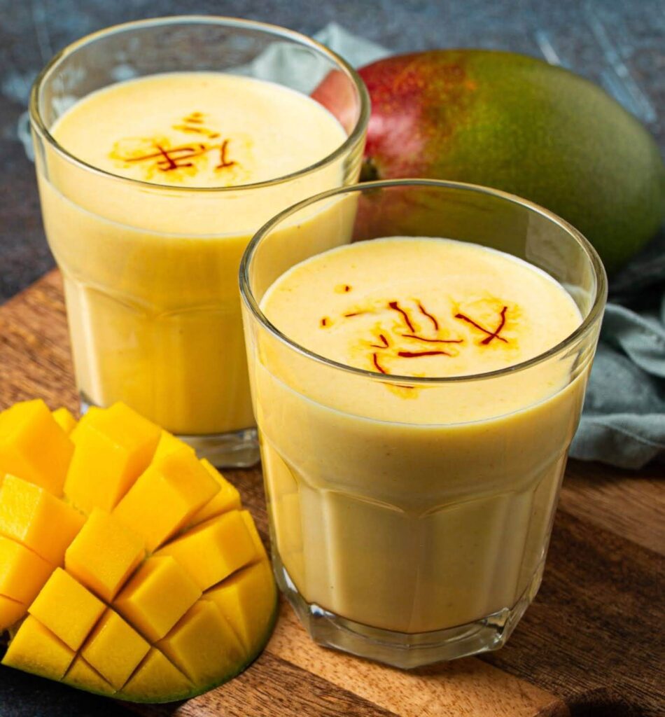 Mango Milkshake Recipe Step By Step Instructions