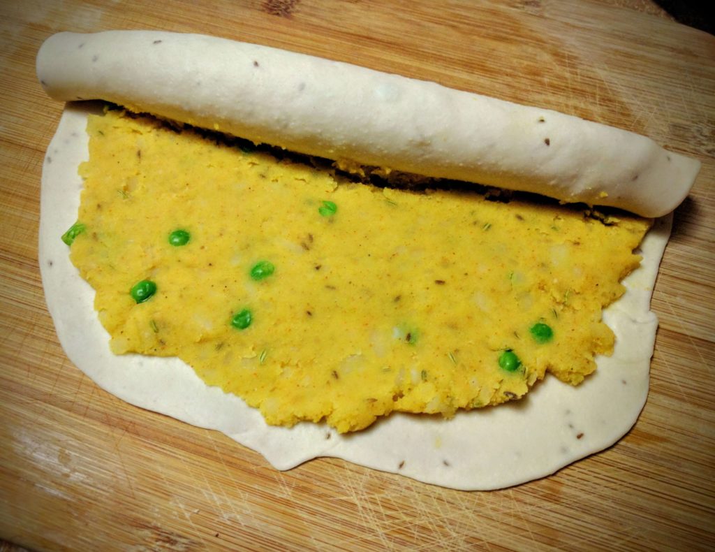 Samosa Pinwheels Recipe Step By Step Instructions 11