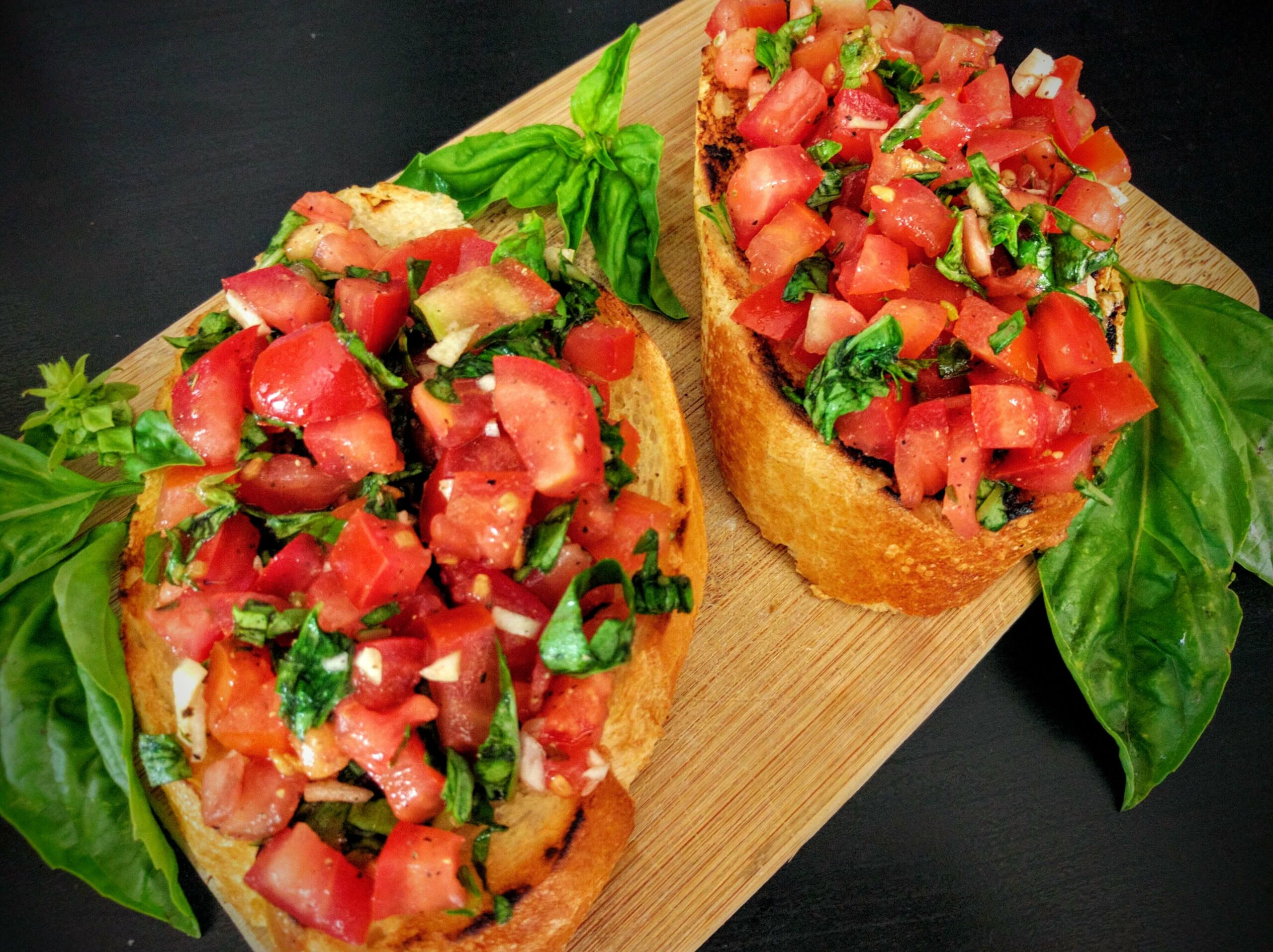 Tomato Basil Bruschetta Recipe