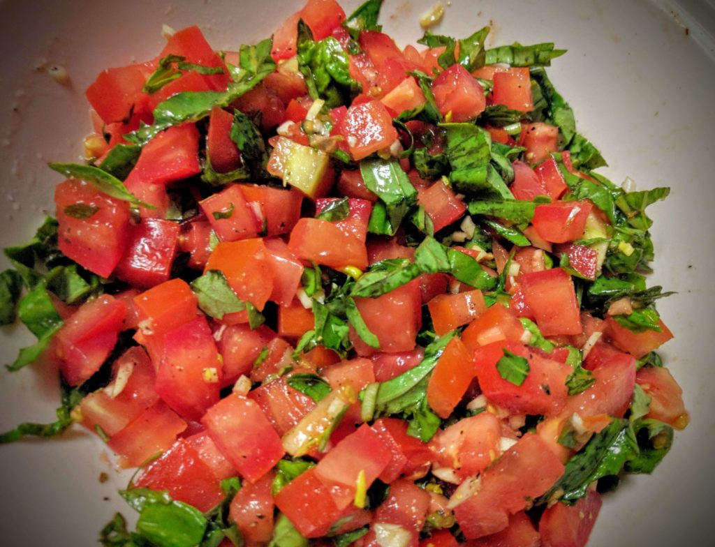 Tomato Basil Bruschetta Recipe Step By Step Instructions 5