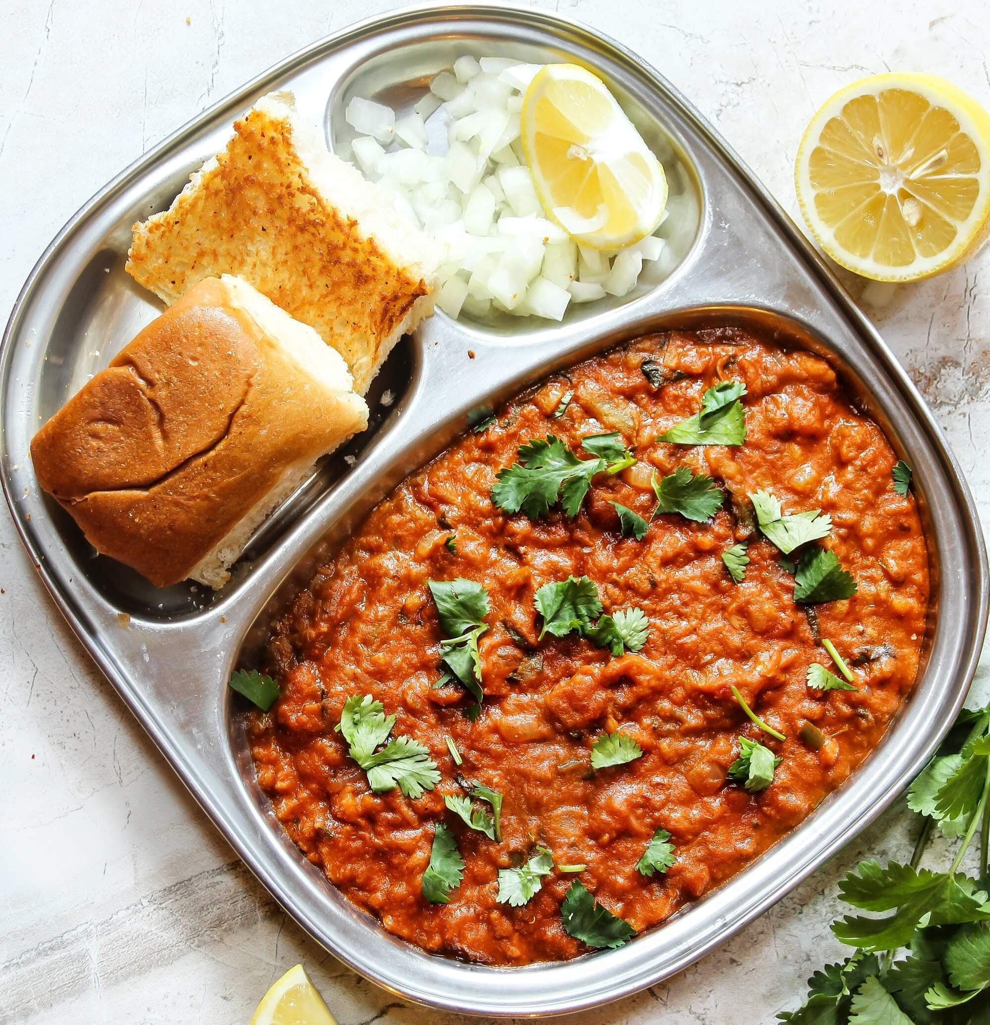 Pav Bhaji Recipe Step By Step Instructions