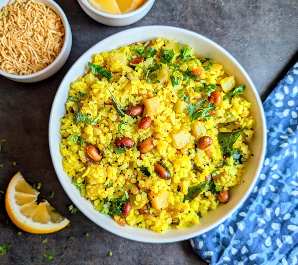 Aloo Poha Recipe Step By Step Instructions