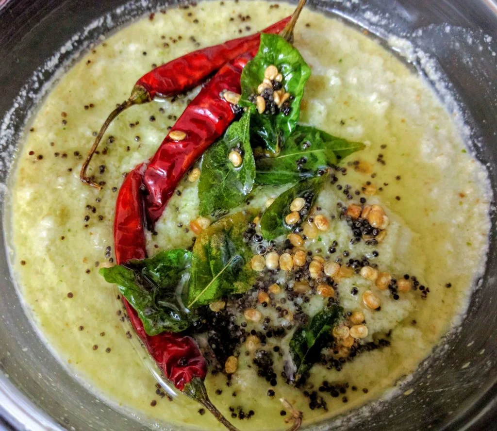 Coconut Chutney Recipe Step By Step Instructions 9