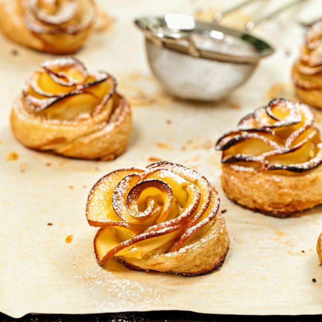 Apple Roses With Puff Pastry Recipe Step By Step Instructions
