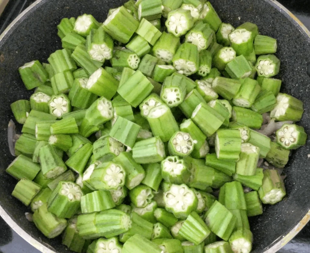 Bhindi Do Pyaza Recipe Step By Step Instructions 4