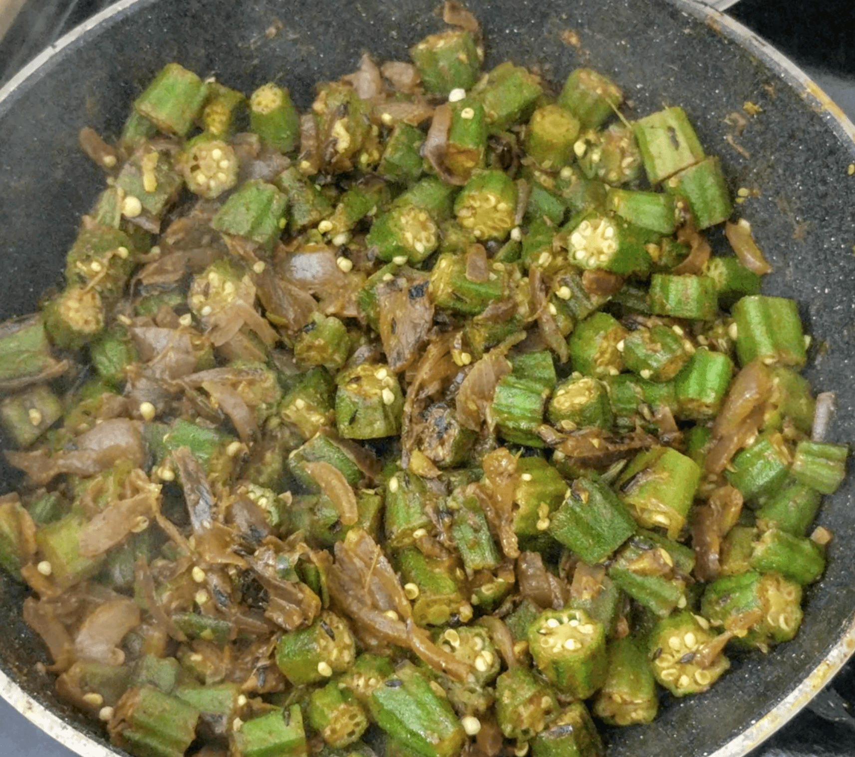 Pyaz Wali Bhindi Recipe | Bhindi Do Pyaza - Okra Onion Stir Fry