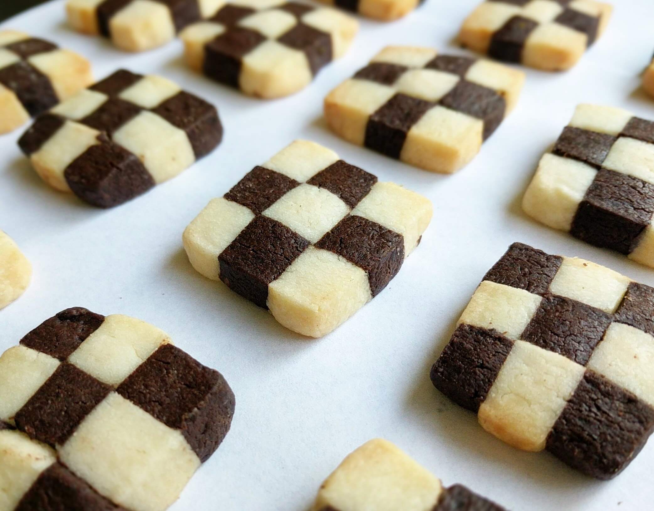 Checkerboard Cookies Recipe Step By Step Instructions