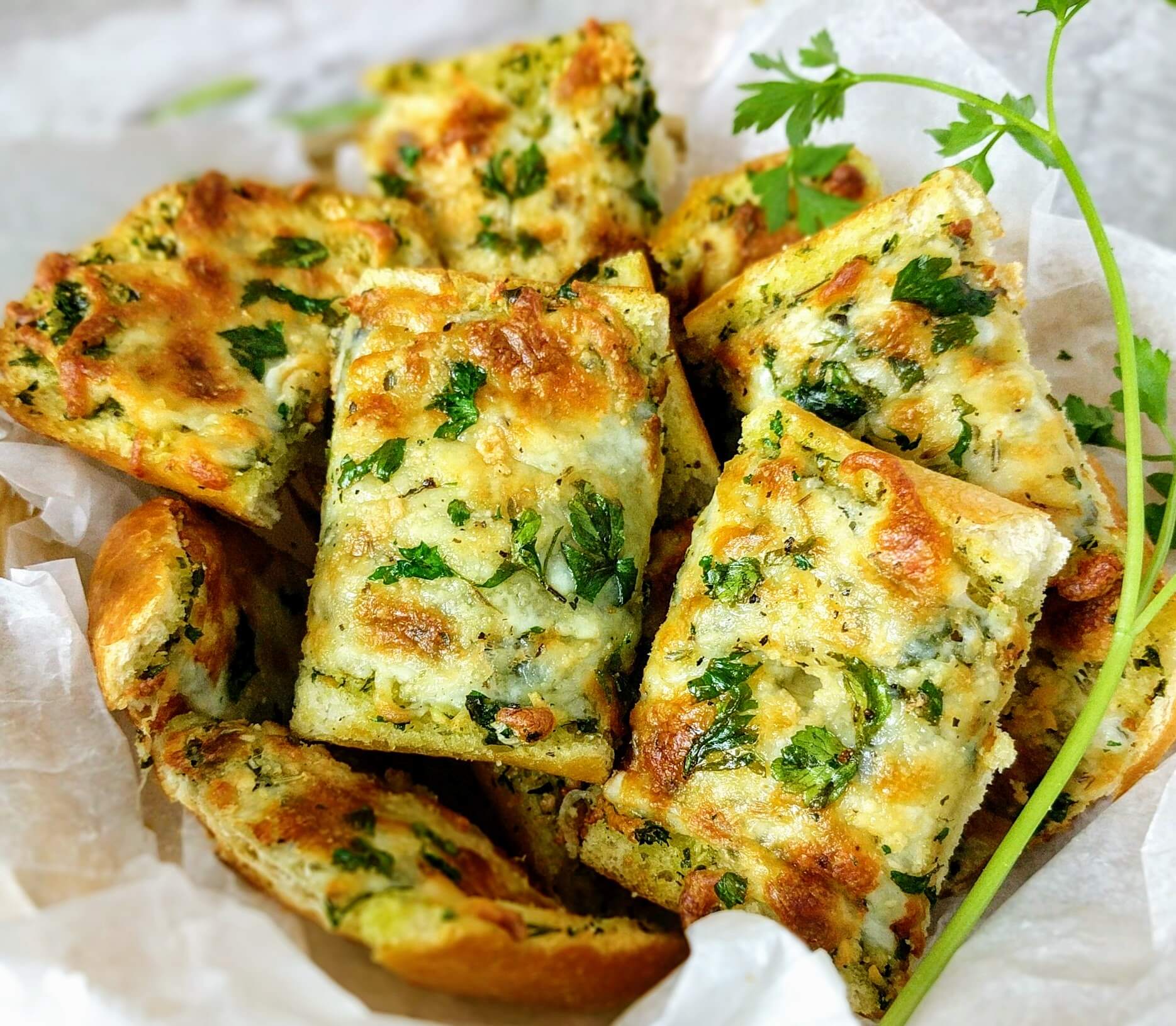 Cheese Garlic Bread Recipe Step By Step Instructions