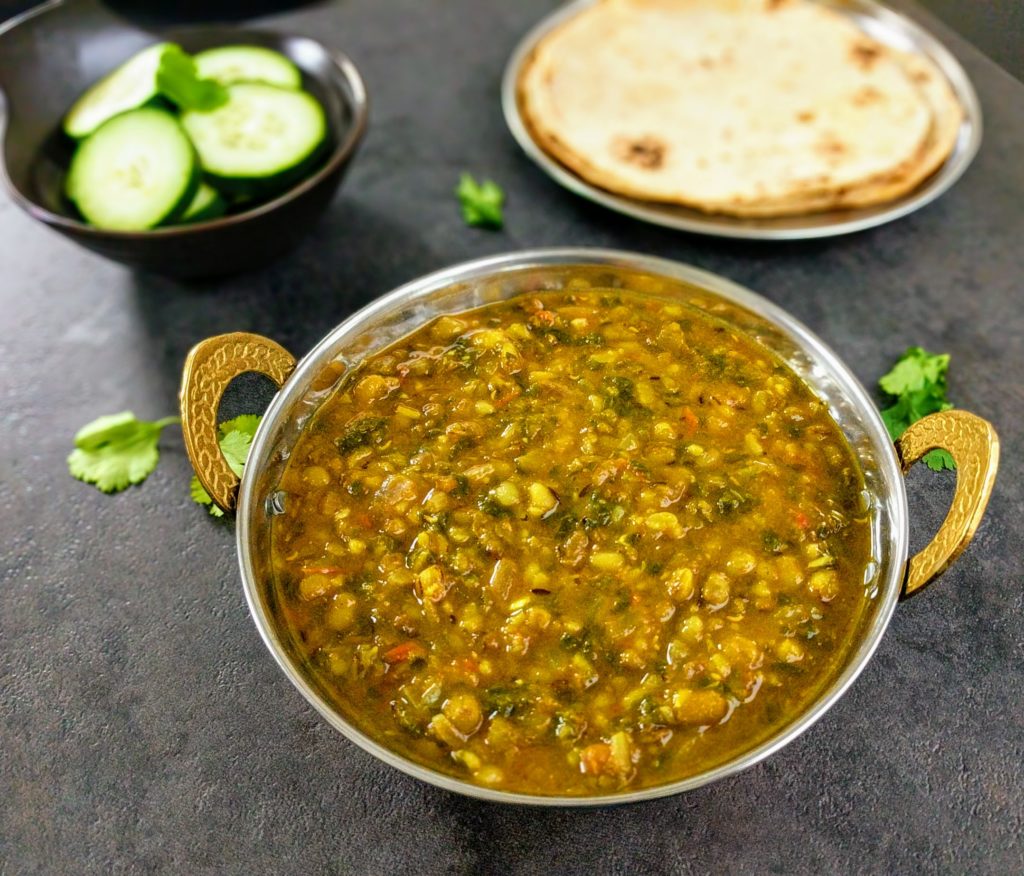Dal Palak Recipe Step By Step Instructions