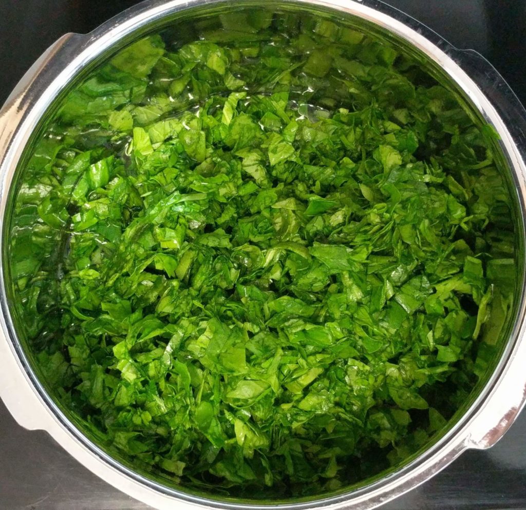 Dal Palak Recipe Step By Step Instructions 2