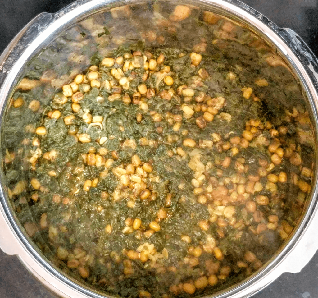 Dal Palak Recipe Step By Step Instructions 5