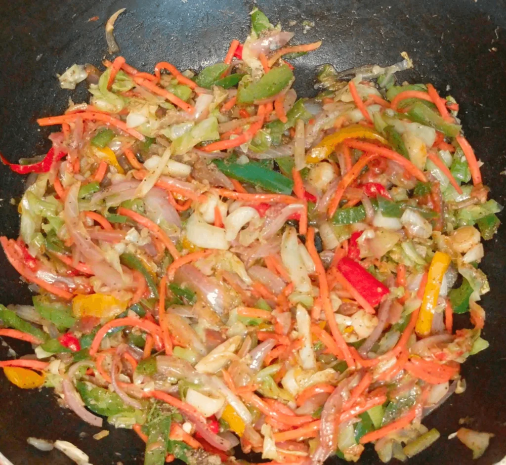 Veg Hakka Noodles Recipe with Step By Step Instructions 13
