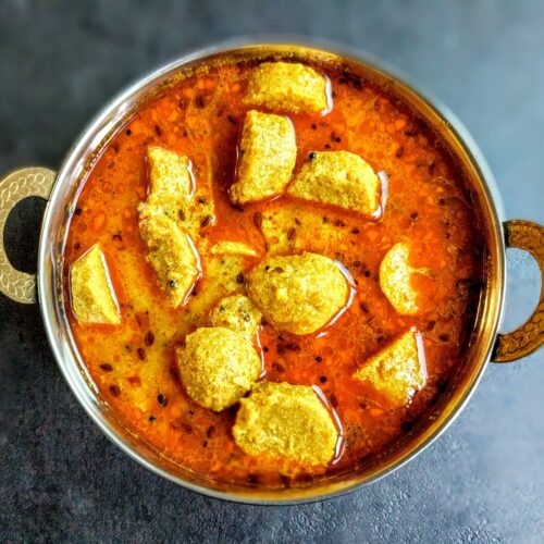 Gatte Ki Sabzi Recipe Step By Step Instructions