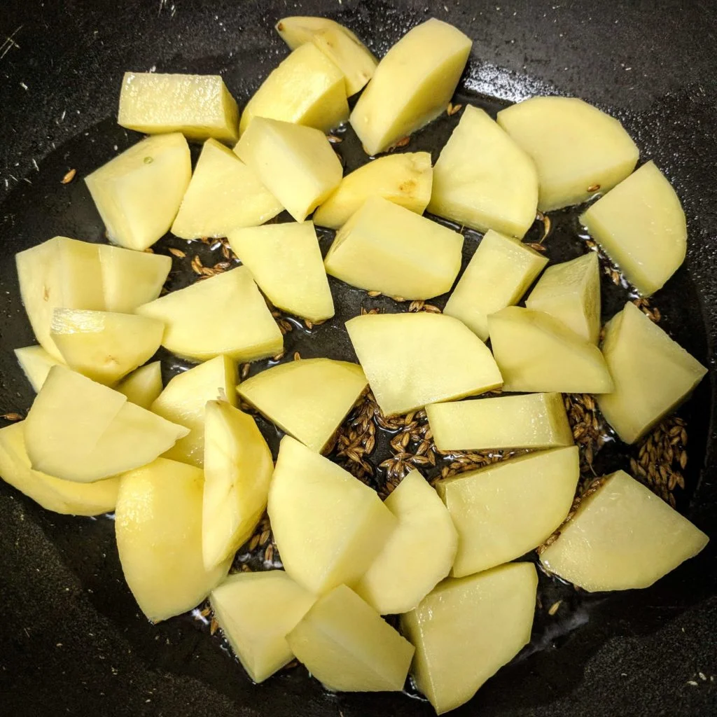 Aloo Beans Recipe Step By Step Instructions 2