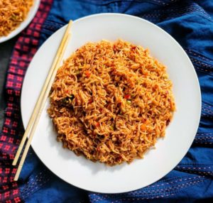 Veg Schezwan Fried Rice Recipe Step By Step Instructions