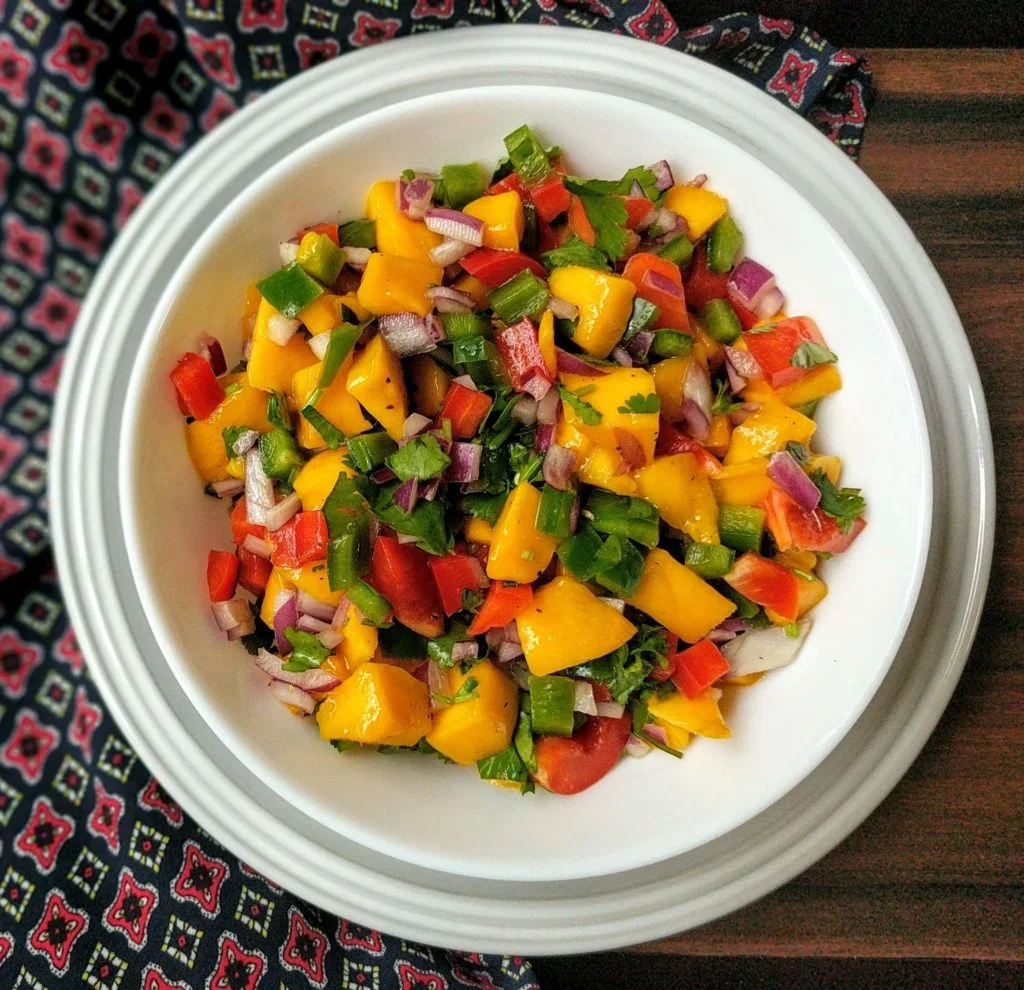 Mango Salsa Recipe Step By Step Instructions