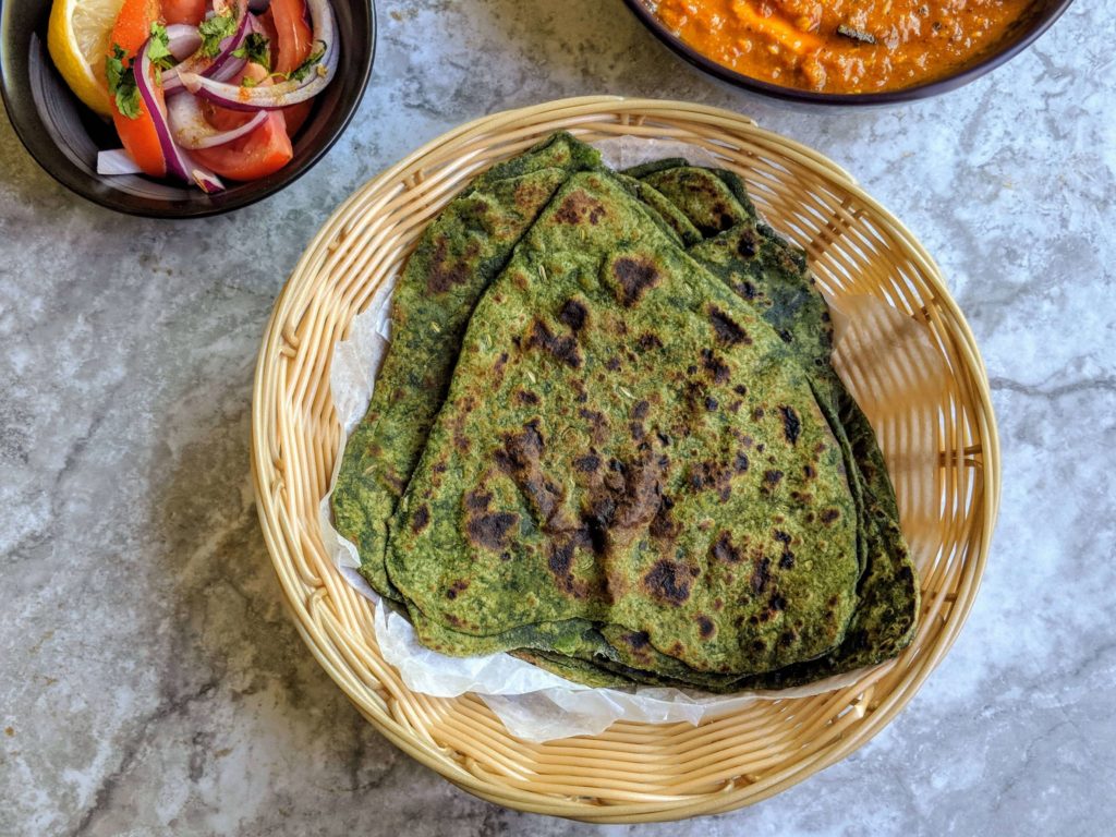 Palak Paratha Recipe Step By Step Instructions