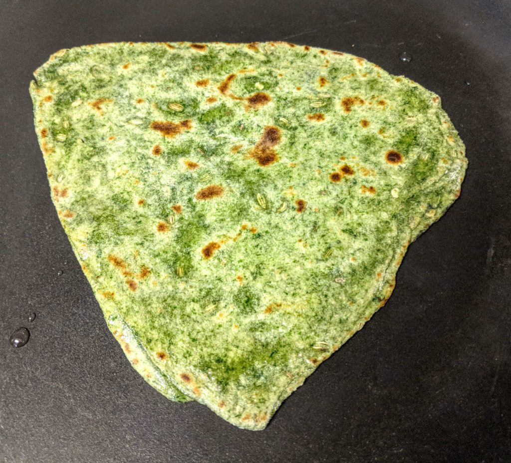 Palak Paratha Recipe Step By Step Instructions 14