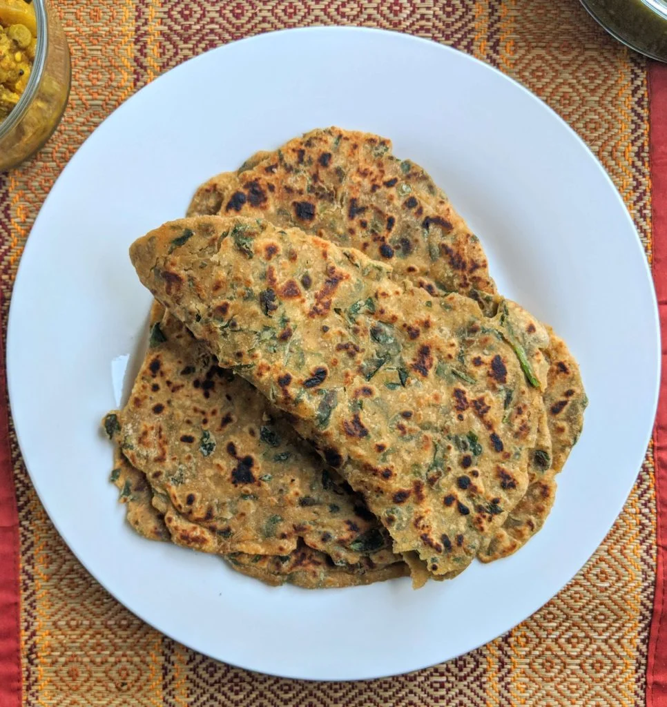 Methi Paratha Recipe Step By Step Instructions