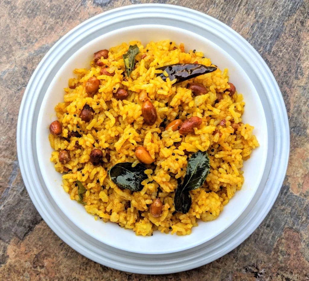 Pulihora | Tamarind Rice Recipe Step By Step Instructions