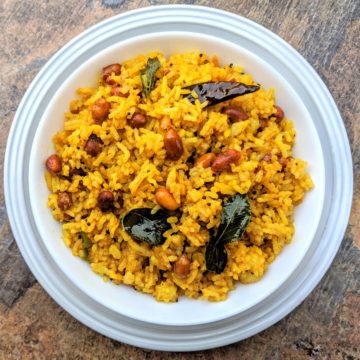 Pulihora | Tamarind Rice Recipe Step By Step Instructions