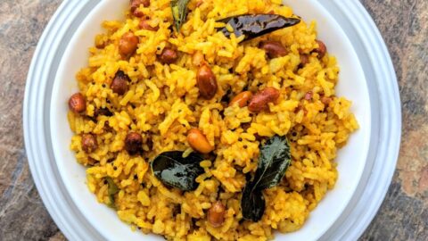 Coriander Tamarind Millet Rice Recipe