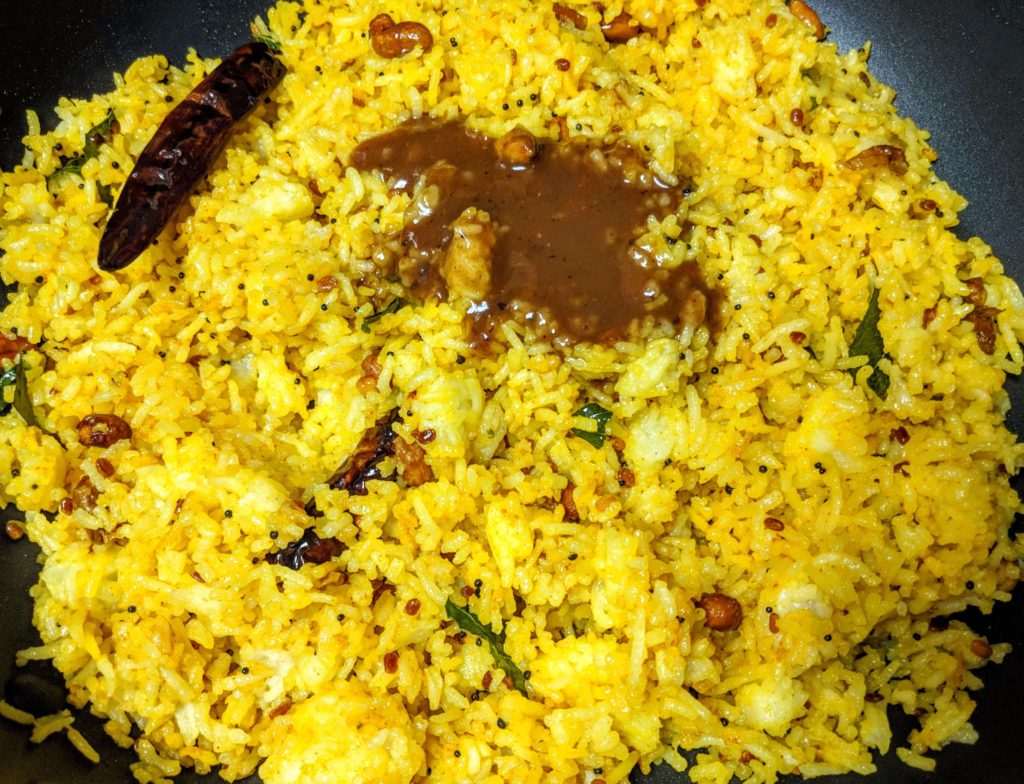 Pulihora | Tamarind Rice Recipe Step By Step Instructions 6