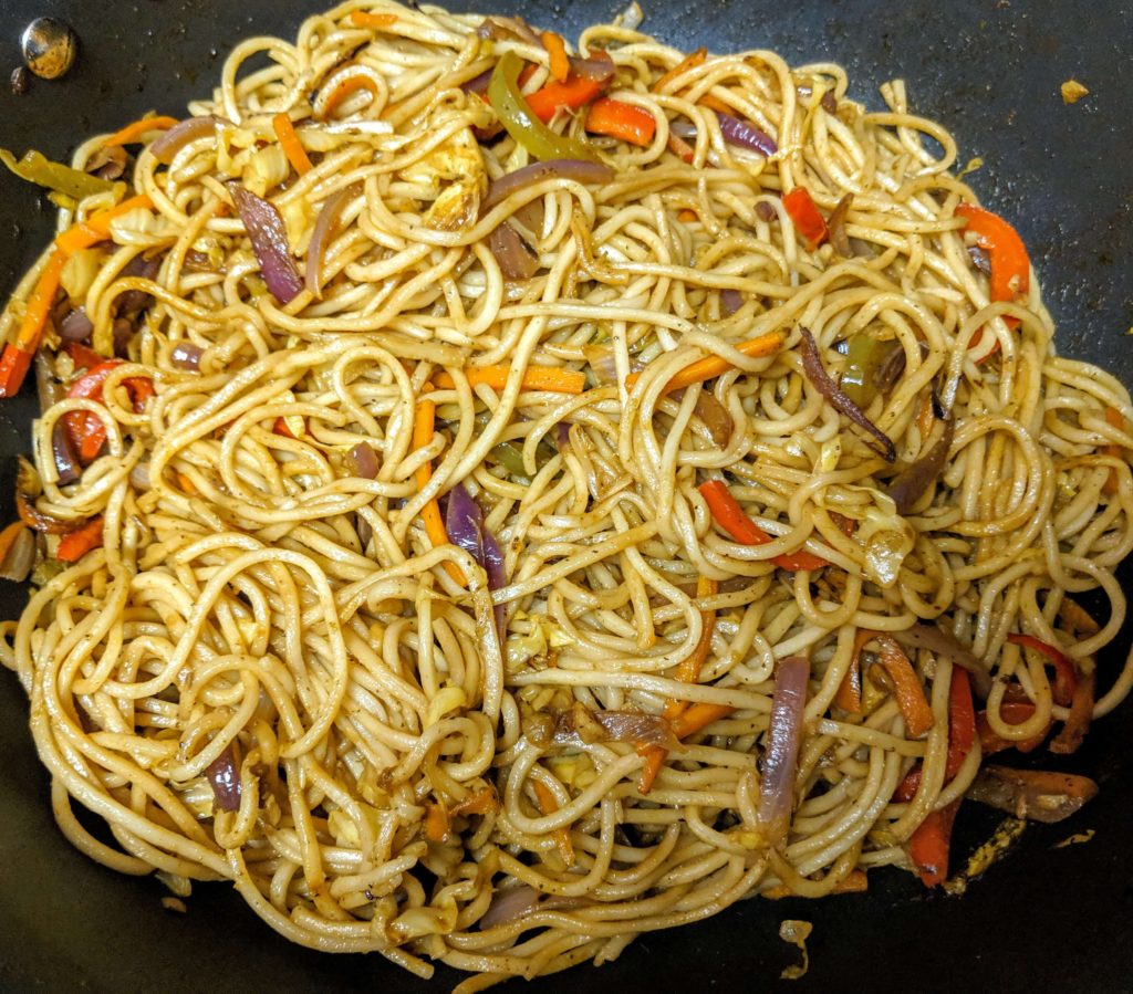 Vegetarian Chowmein Recipe Step By Step Instructions 9