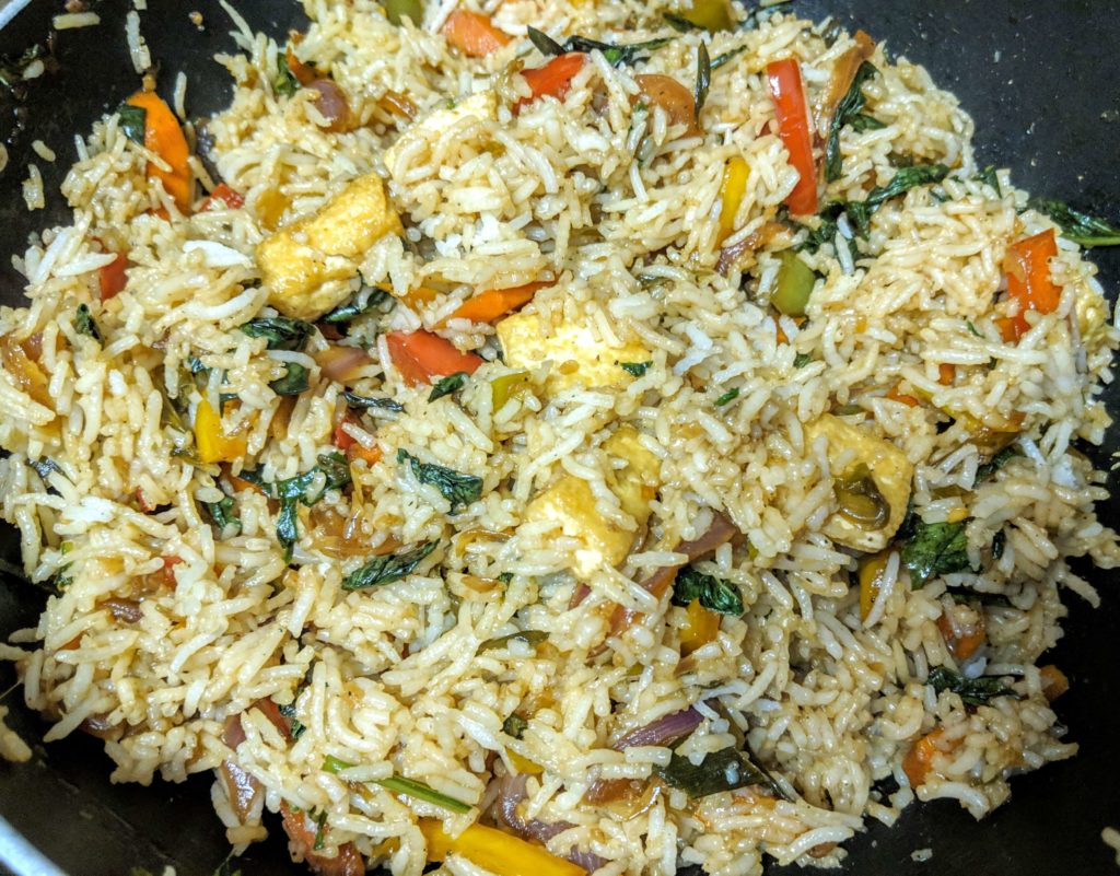 Thai Basil Fried Rice Recipe Step By Step Instructions 8
