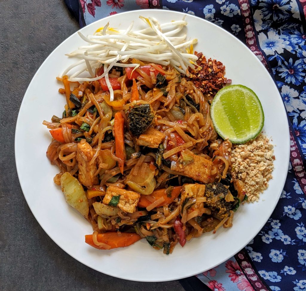 Vegan Pad Thai Recipe Step By Step Instructions