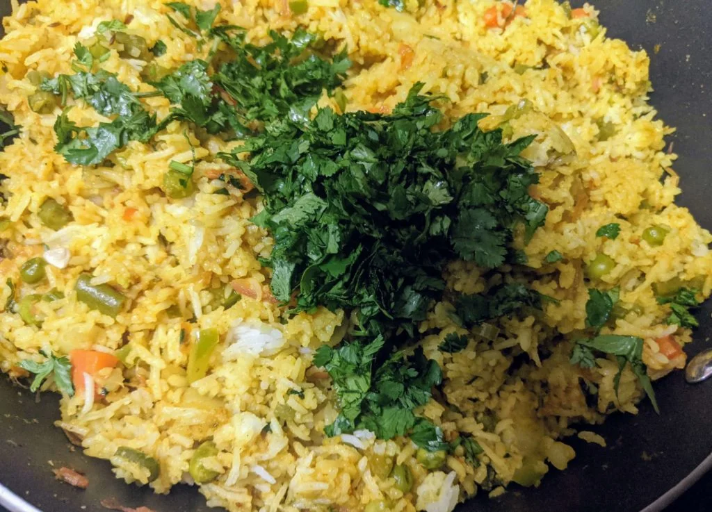 Mumbai Tawa Pulao Recipe Step By Step Instructions 16