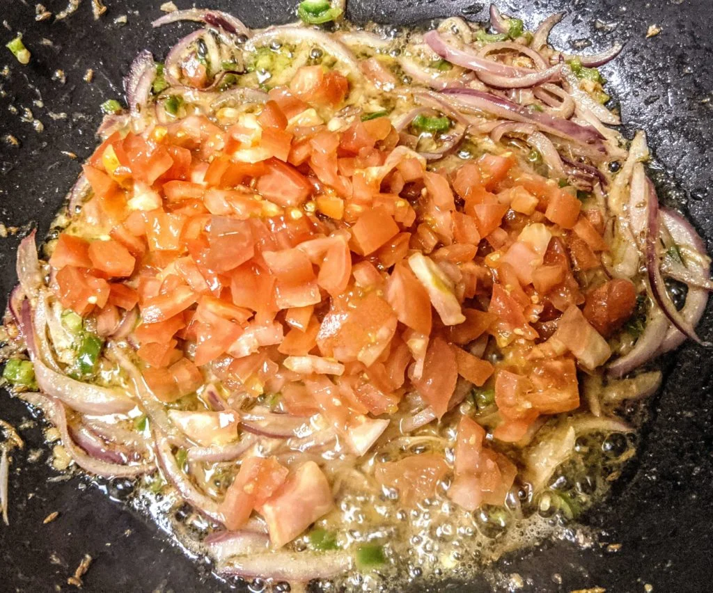 Mumbai Tawa Pulao Recipe Step By Step Instructions 6