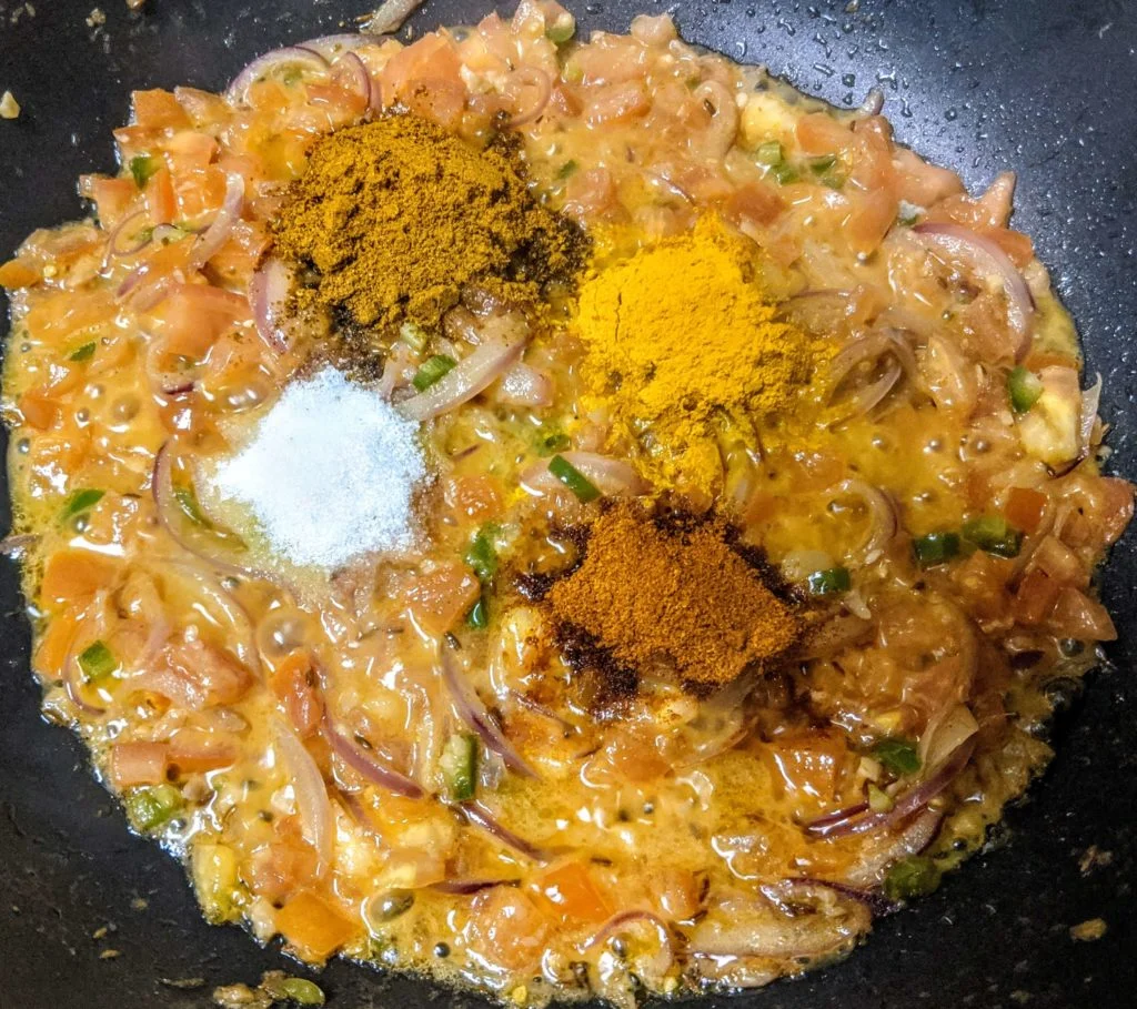 Mumbai Tawa Pulao Recipe Step By Step Instructions 7