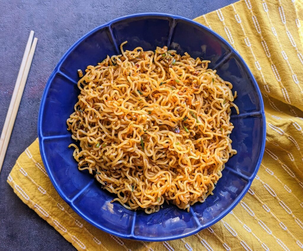Korean Style Maggi Noodles Recipe Step By Step Instructions