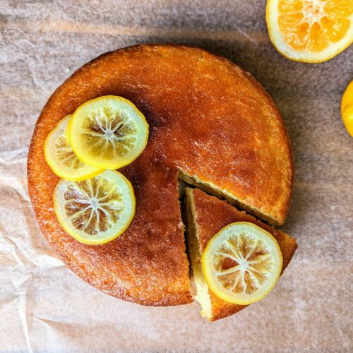 Eggless Lemon Cake Recipe Step By Step Instructions