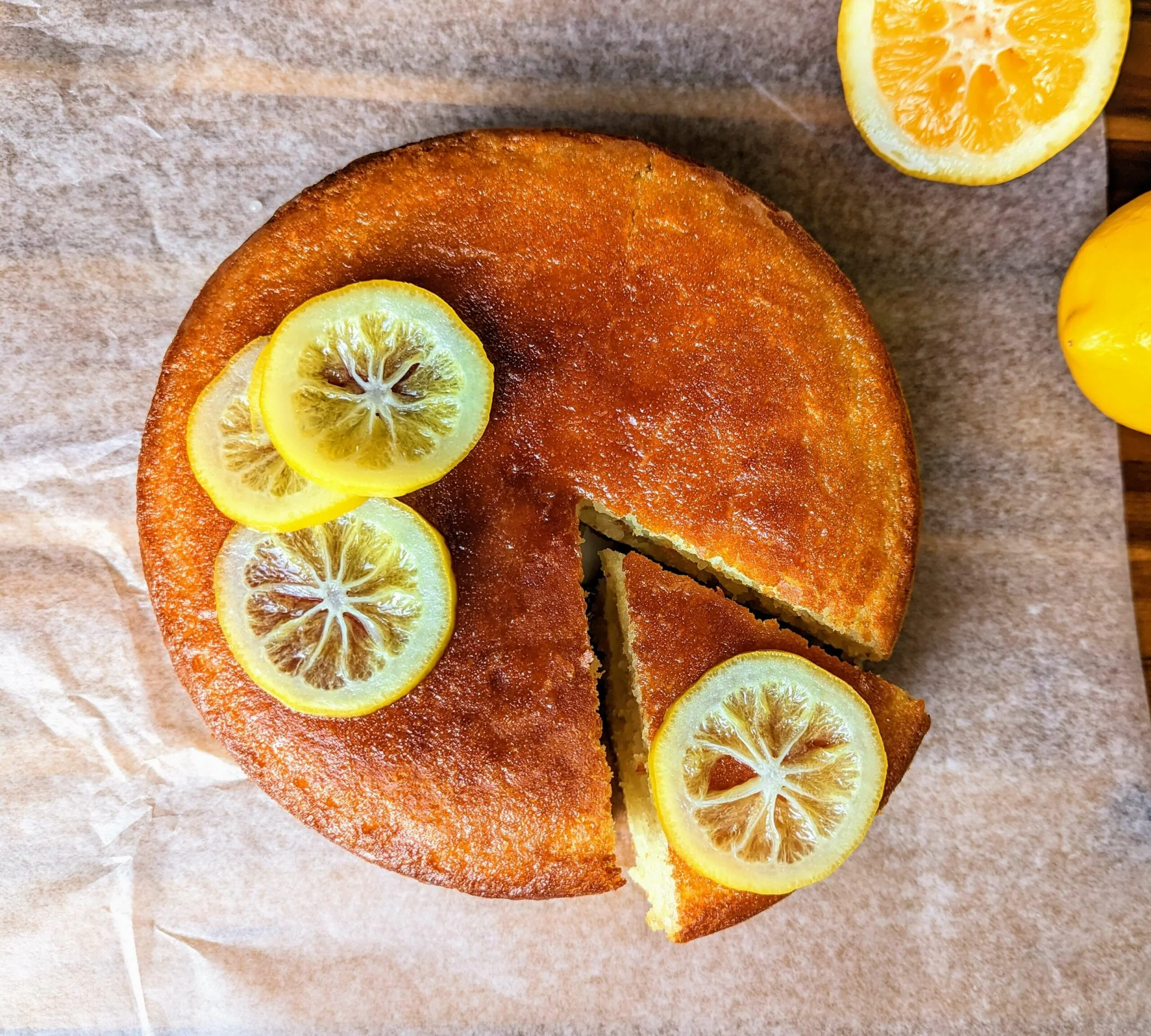 Eggless Lemon Cake Recipe Step By Step Instructions