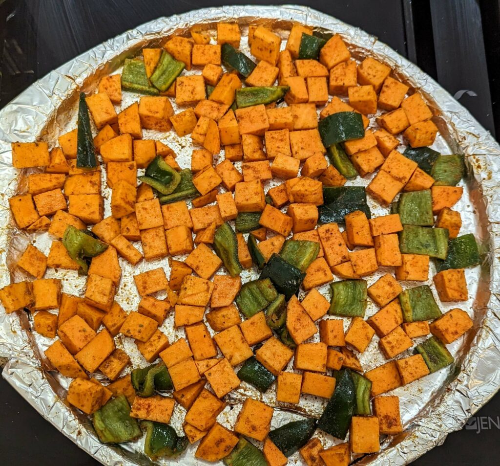 Sweet Potato, Poblano & Black Bean Tacos Recipe Instructions 3